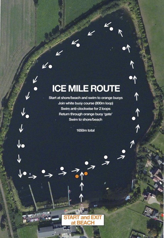 Ice Mile Route