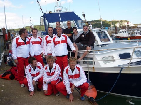 With team IJsselmeerbikkels & Michael Oram & crew