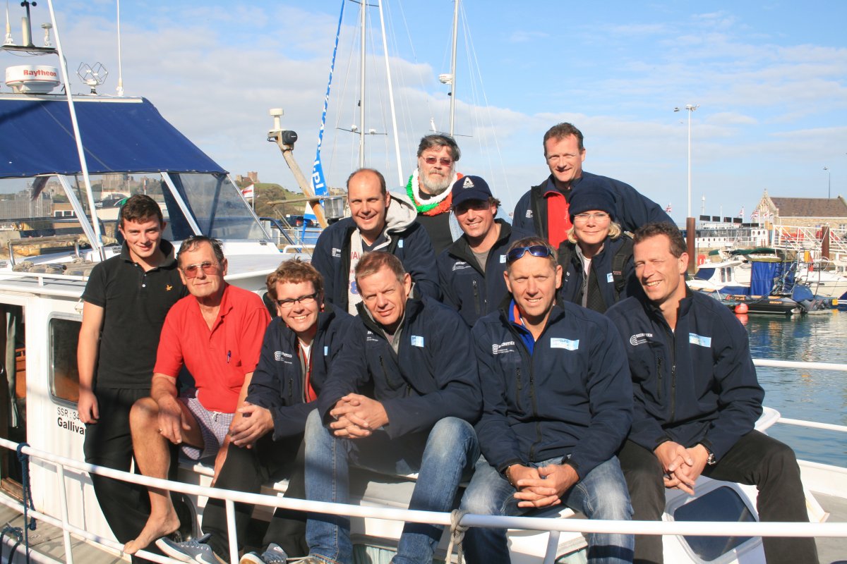 Channel Team Wassenaar after succesful EC swim