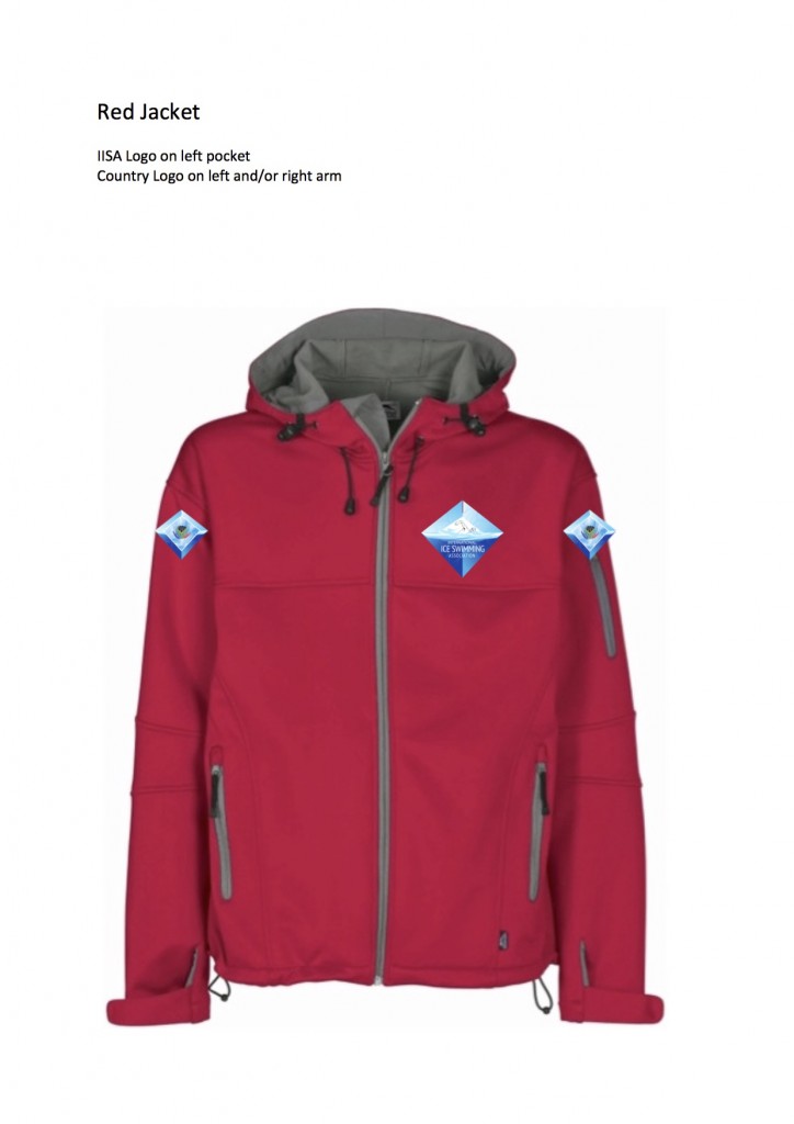 Red Jacket with logo
