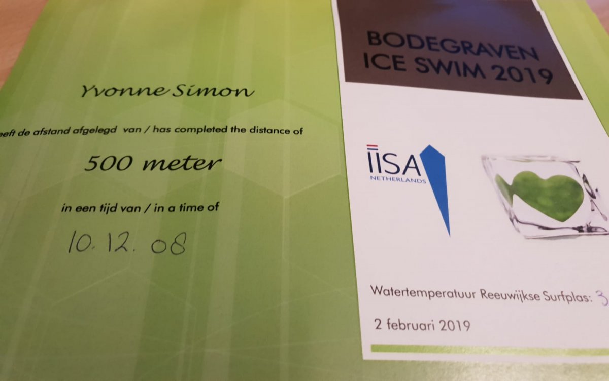 Bodegraven Ice Swim IISA Nederlands 